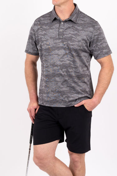Men's Shirt - Black Ghost Camo