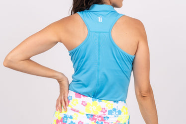 Racerback Shirt - Neon Blue