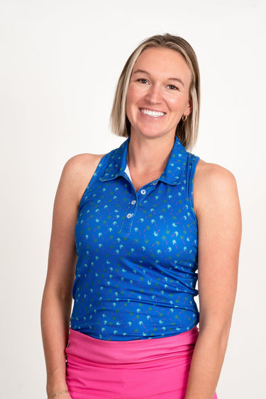 Racerback Shirt - Royal Palm
