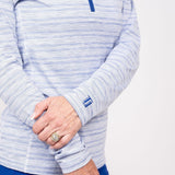 Sun Shirt - Lined Up Royal Women's sun shirt TJ Golf