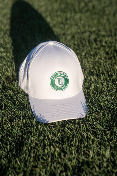 TJ Sport Vent Hat - White/Green