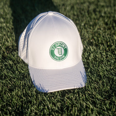 TJ Sport Vent Hat - White/Green