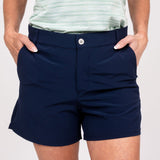 Women's Active Shorts - Navy TJ Golf