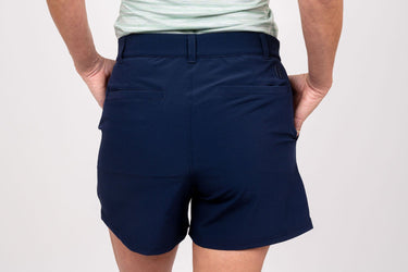 Women's Active Shorts - Navy TJ Golf