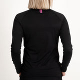 Women's Tour Pullover - Black/Pink