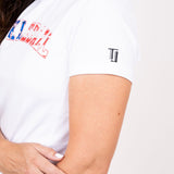 Pickleball Collarless Short Sleeve - USA Edition TJ Golf