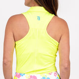 Racerback Golf Shirt - Neon Yellow Women's Golf Shirt Taylor Jordan Apparel