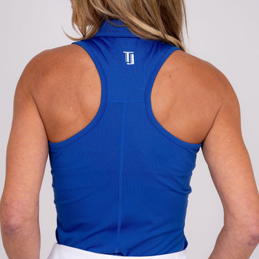 Racerback Golf Shirt-Royal Blue Women's Golf Shirt Taylor Jordan Apparel 