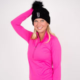 TJ Beanie - Black/Pink Hats