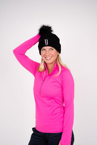 TJ Beanie - Black/Pink Hats