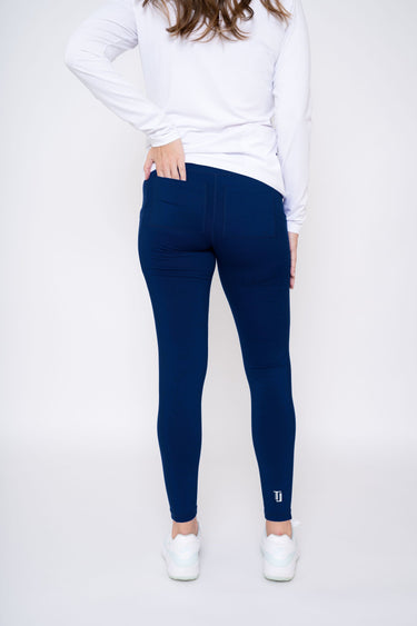 TJ Sport Tights - Navy Tights Taylor Jordan Apparel