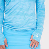 TJ Tour Neon Skirt - Blue - Short Women's Skirts TJ SPORT