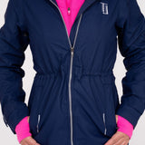Women's Rain Jacket - Navy Rain Jacket Taylor Jordan Apparel