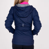 Women's Rain Jacket - Navy Rain Jacket Taylor Jordan Apparel
