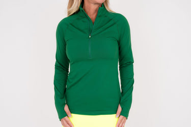 Women's Tour Pullover - Green Women's Tour Pullover TJ SPORT