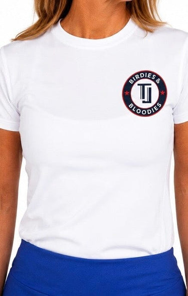 Collarless Short Sleeve-Birdies and Bloodies