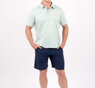 Men's Shirt - Lined Up Green