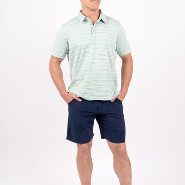 Men's Shirt - Lined Up Green