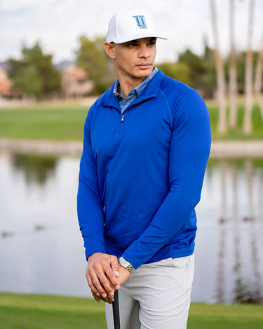 Men's Tour Pullover - Royal Blue