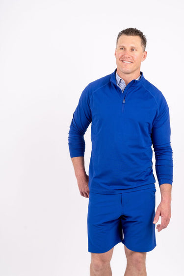 Men's Tour Pullover - Royal Blue