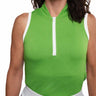 TJ Sport - Racerback-Lime Green with Blade Collar