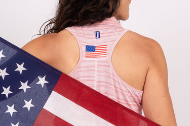 Racerback Shirt - Patriot Red