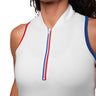 Sleeveless-White USA