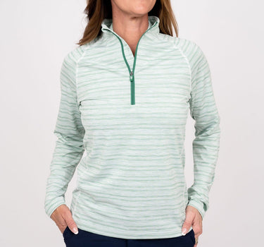 Sun Shirt - Lined Up Green Women's sun shirt TJ Golf