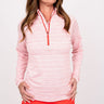 Sun Shirt - Lined Up Red Women's sun shirt TJ Golf