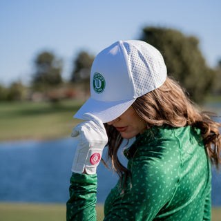TJ Sport Vent Hat - White/Green