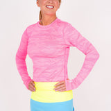 TJ Tour Skirt - Neon Tri Color - Short Length