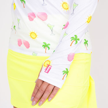 TJ Tour Skirt - Neon Yellow - Short Length