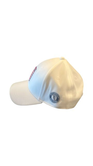 TJ USA Hat-White
