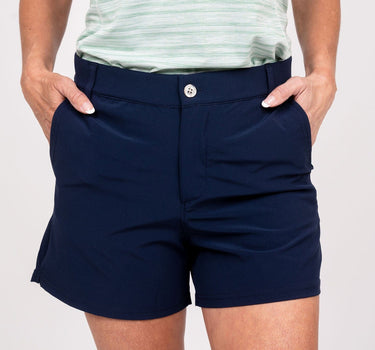 Women's Active Shorts - Navy TJ Golf