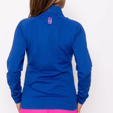 Women's Tour Jacket - Royal Blue/Pink