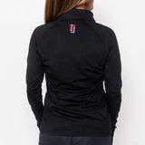 Women's Tour Pullover - Black/Pink