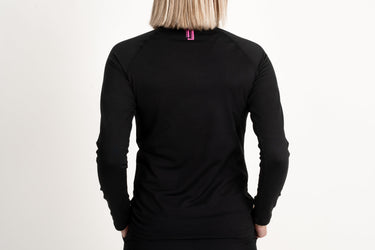 Women's Tour Pullover - Black/Pink
