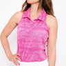 Camouflage Racerback 2.0 - Pink Women's Golf Shirt Taylor Jordan Apparel x-small Ghost Camo Pink 