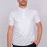 Ghost Camouflage - White Men's Golf Shirt Taylor Jordan Apparel S 