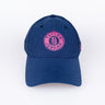 Jordan's Circle Velcro Hat - Navy Blue/Pink Hats