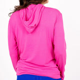 Lightweight Hoodie - Pink Hoodies  TJ SPORT