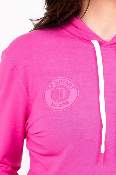 Lightweight Hoodie - Pink Hoodies  TJ SPORT