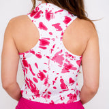 New Age Tie Dye Racerback - Pink Women's Golf Shirt Taylor Jordan Apparel 