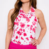 New Age Tie Dye Racerback - Pink Women's Golf Shirt Taylor Jordan Apparel x-small Tie Dye Pink 