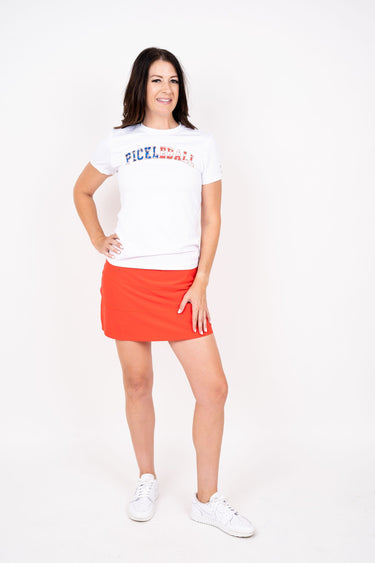 Pickleball Collarless Short Sleeve - USA Edition TJ Golf 
