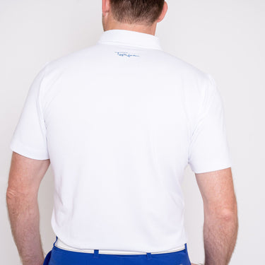 Player's Golf Shirt - Hibiscus Men's Golf Shirt Taylor Jordan Apparel 