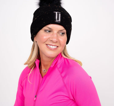 TJ Beanie - Black/Pink Hats 