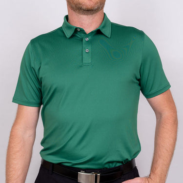 TJ Golf Shirt 2.0 - Green Men's Golf Shirt Taylor Jordan Apparel 