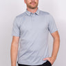 TJ Golf Shirt 2.0 - Grey Men's Golf Shirt Taylor Jordan Apparel Small 