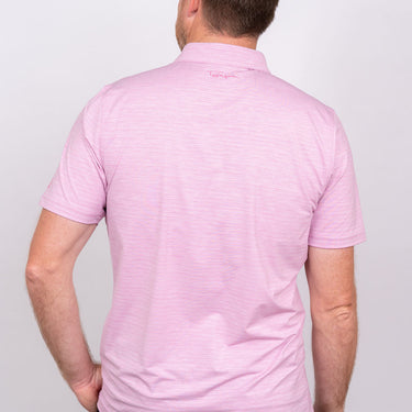 TJ Golf Shirt 2.0- Pink Men's Golf Shirt Taylor Jordan Apparel 